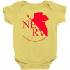 neon genesis evangelion anime nerv logo Baby Onesie