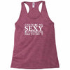i hate being sexy printed Racerback Tank