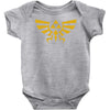 zelda hyrule royal crest tee triforce t game Baby Onesie