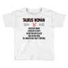 Taurus Woman Toddler T-shirt