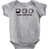 need caffeine Baby Bodysuit