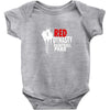 RED PAINBALL Baby Bodysuit