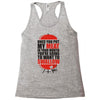 once you put my meat in your mouth t shirt tee funny grilling cook che Racerback Tank