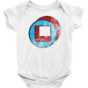 square in circle Baby Bodysuit