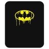 batman dying bleeding logo Mousepad