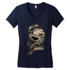 evil save point Women's V-Neck T-Shirt