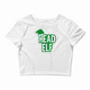 christmas head elf Crop Top