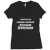 survived the depression Ladies Fitted T-Shirt