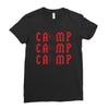 Camp Hitchhiking Ladies Fitted T-Shirt