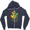 kaiju day Zipper Hoodie