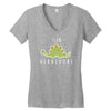 team herbivore! Women's V-Neck T-Shirt