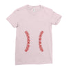 Baseball Mom Ladies Fitted T-Shirt