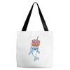 narwhal donuts kawaii cute unicorn harajuku sweet cool awesome Tote Bags