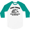 camel towing mens t shirt tee funny tshirt tow service toe college hum 3/4 Sleeve Shirt
