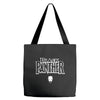 black panther logo Tote Bags