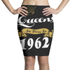 queens are born in 1962 Pencil Skirts