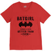Batgirl Stronger And Faster Better Than Ever V-Neck Tee