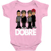 dobre twins dobre brother Baby Bodysuit