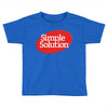 simpe solution Toddler T-shirt