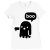 Ghost Of Disapproval Ladies Fitted T-Shirt