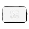 i love glasto (2) Laptop sleeve