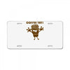 coffee yay License Plate