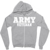 army veteran Zipper Hoodie