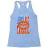 halloween american flag halloween american flag Racerback Tank