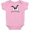 mad face Baby Onesie