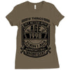 Things Better 1998 Age Approach Magnificent Ladies Fitted T-Shirt