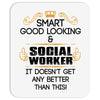 Smart Good Looking Social Worker Doesnt Get Better Than Mousepad