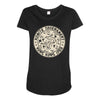 kumite tournament Maternity Scoop Neck T-shirt