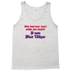beer t shirt who said beer won't make you smart it made bud wiser funn Tank Top
