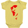 hellboy comic superhero cool Baby Bodysuit