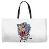 space monkey Weekender Totes