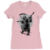 reaper skater Ladies Fitted T-Shirt