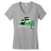 raaaarr! Women's V-Neck T-Shirt