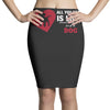 love and a dog life Pencil Skirts