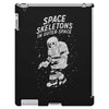 space skeletons in outer space iPad 3 and 4 Case