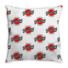rolling papers smoking college retro stoner Throw Pillow