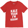 Kale Yeah I'm Vegan! V-Neck Tee