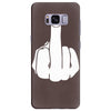 middle finger Samsung Galaxy S8 Plus