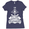 I Am Bee Actually In A Very Commited Relationship Ladies Fitted T-Shirt