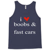 boobs &amp; fast cars Tank Top