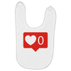 no love notification Baby Bibs