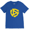 45 rpm vinyl record t shirt dj music records mens ladies tee funny V-Neck Tee