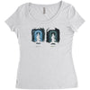 speak friend and enter Women's Triblend Scoop T-shirt