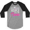 my favorite people call me nana cute 3/4 Sleeve Shirt