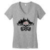 toxicity Women's V-Neck T-Shirt