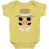 minimal porco Baby Onesie